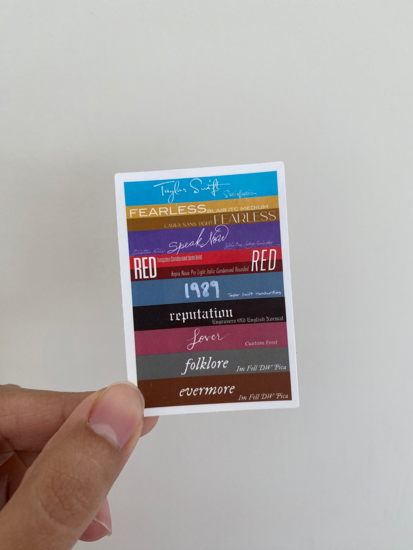 Sticker Taylor Swift