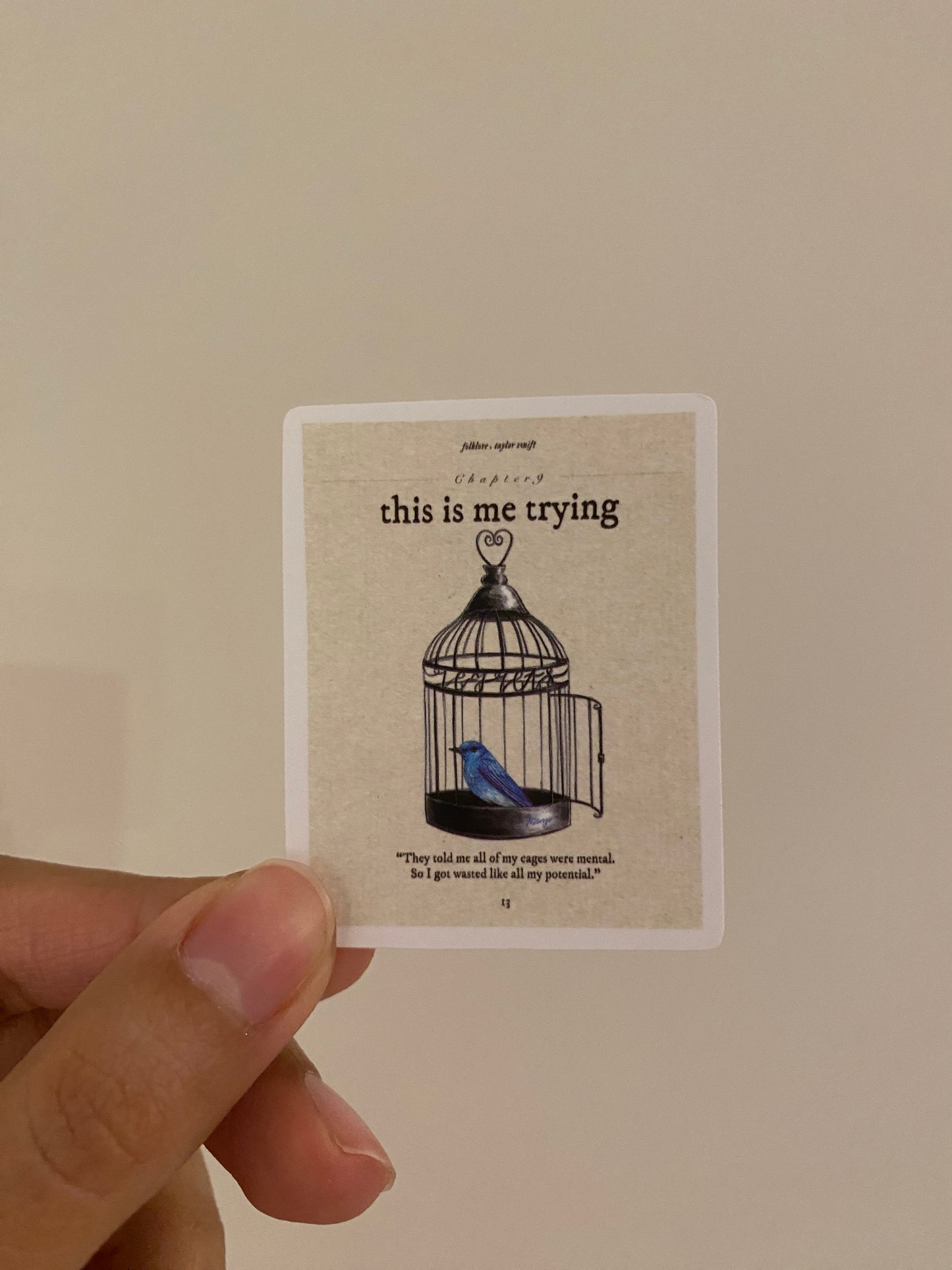 Sticker Taylor Swift