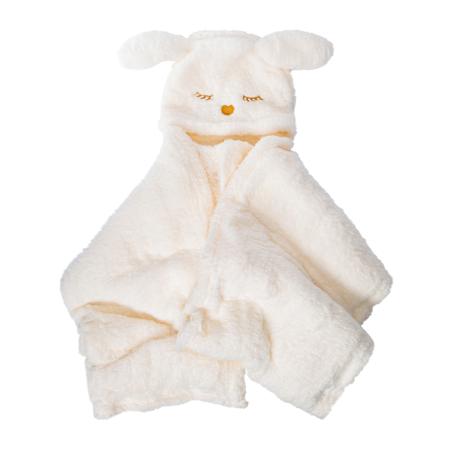 PRE-ORDEN- Bunny Sherpa Hooded Blanket 50in x 60in TARDA DE 2-4 SEMANAS EN LLEGAR