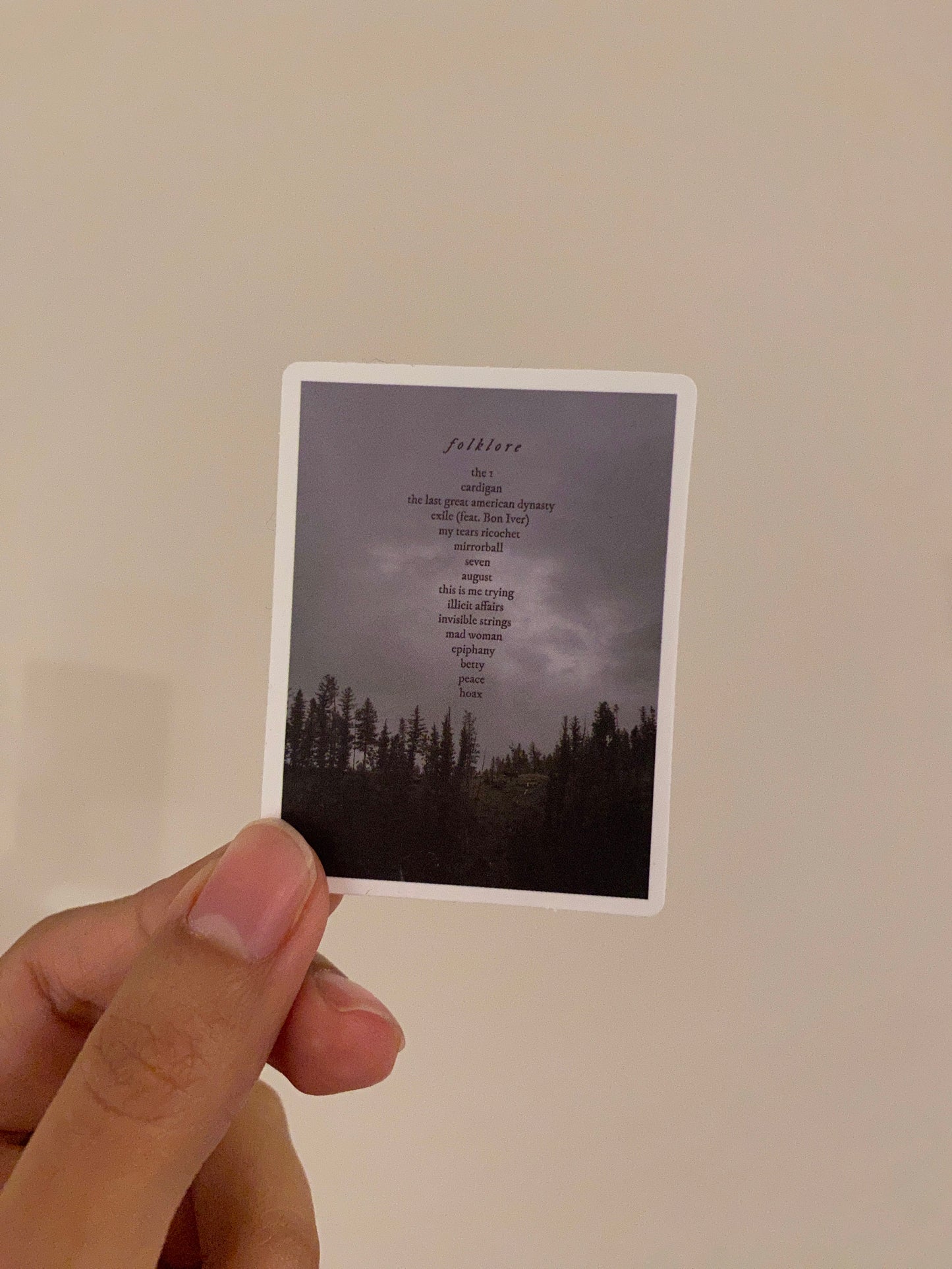 Sticker Taylor Swift