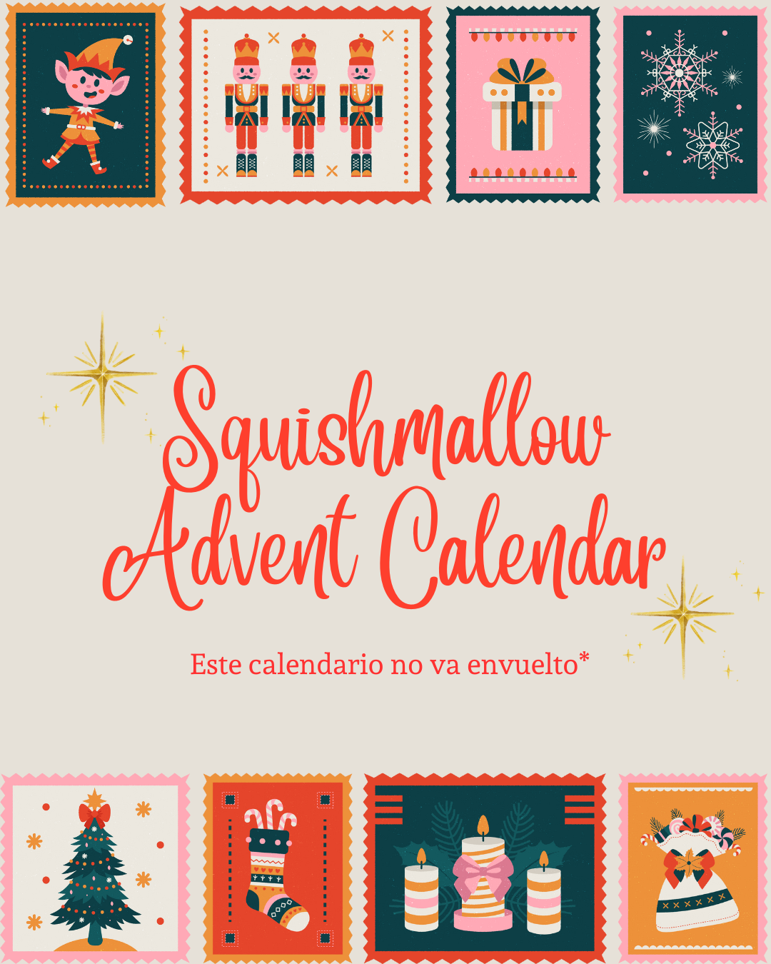 Squishmallow Advent Calendar SE ENVÍAN A PRINCIPIOS DE DICIEMBRE