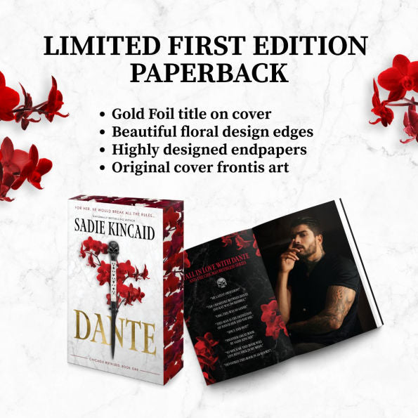 PRE-ORDEN- Dante: A Dark Mafia, Enemies to Lovers Romance by Sadie Kincaid TARDA DE 2-5 SEMANAS EN LLEGAR A PARTIR DEL 9 DE DICIEMBRE