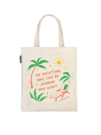 PRE-ORDEN- Emily Henry: On Vacation You Can Be Anyone Tote Bag TARDA DE 2-5 SEMANAS EN LLEGAR