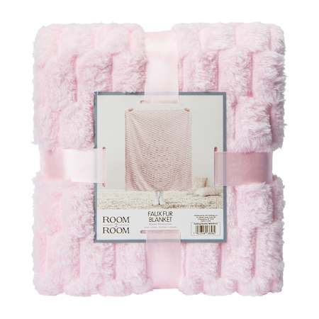 PRE-ORDEN- Faux Fur Blanket 50in x 60in TARDA DE 2-4 SEMANAS EN LLEGAR