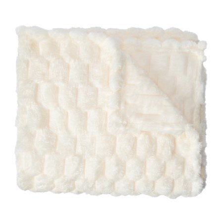 PRE-ORDEN- Faux Fur Blanket 50in x 60in TARDA DE 2-4 SEMANAS EN LLEGAR