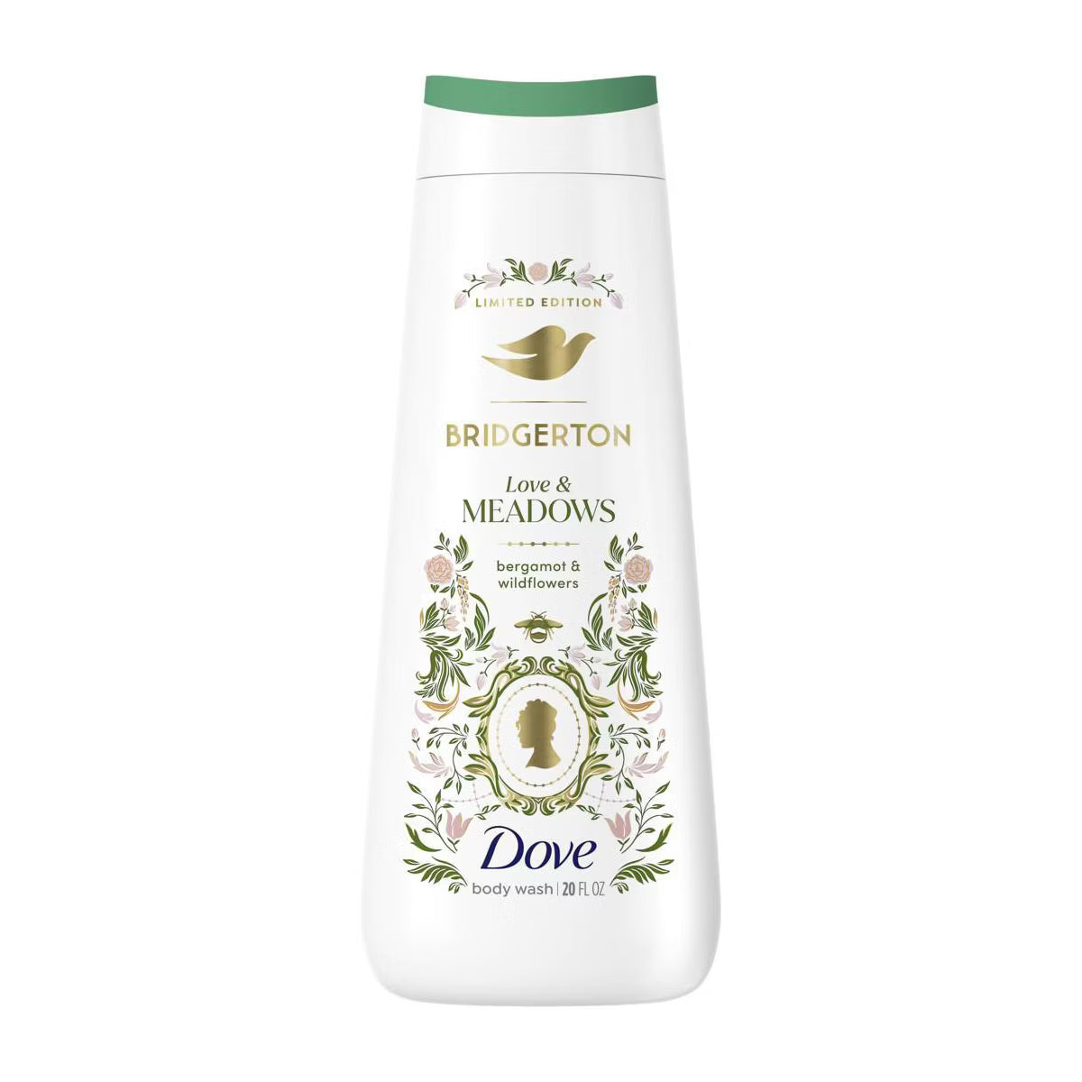 PREORDEN -Dove Beauty Limited Edition Bridgerton Body Wash - Love & Meadows - Bergamot & Wildflowers Scent - 20oz- 2 A 4 SEMANAS EN LLEGAR