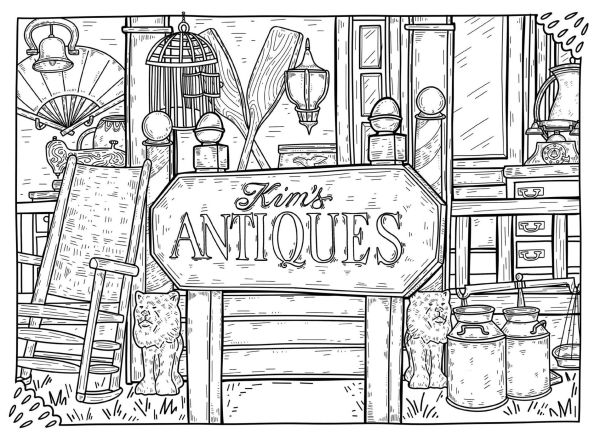 PRE-ORDEN- Gilmore Girls: Greetings from Stars Hollow: An Official Postcard Coloring Book by Erica Root (Illustrator) TARDA DE 2-5 SEMANAS EN LLEGAR A PARTIR DEL 9 DE SEPTIEMBRE