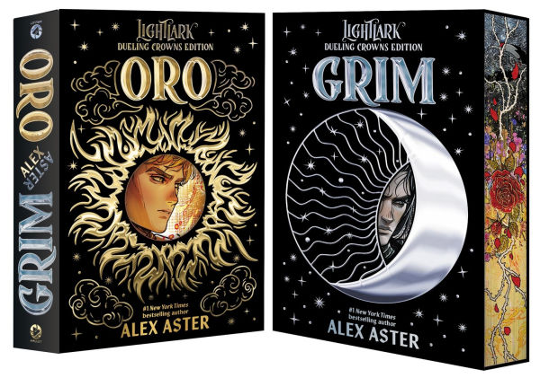 PRE-ORDEN- Grim and Oro: Dueling Crowns Edition (A Lightlark Saga Deluxe Companion Book) by Alex Aster TARDA DE 2-5 SEMANAS EN LLEGAR A PARTIR DEL 30 DE SEPTIEMBRE