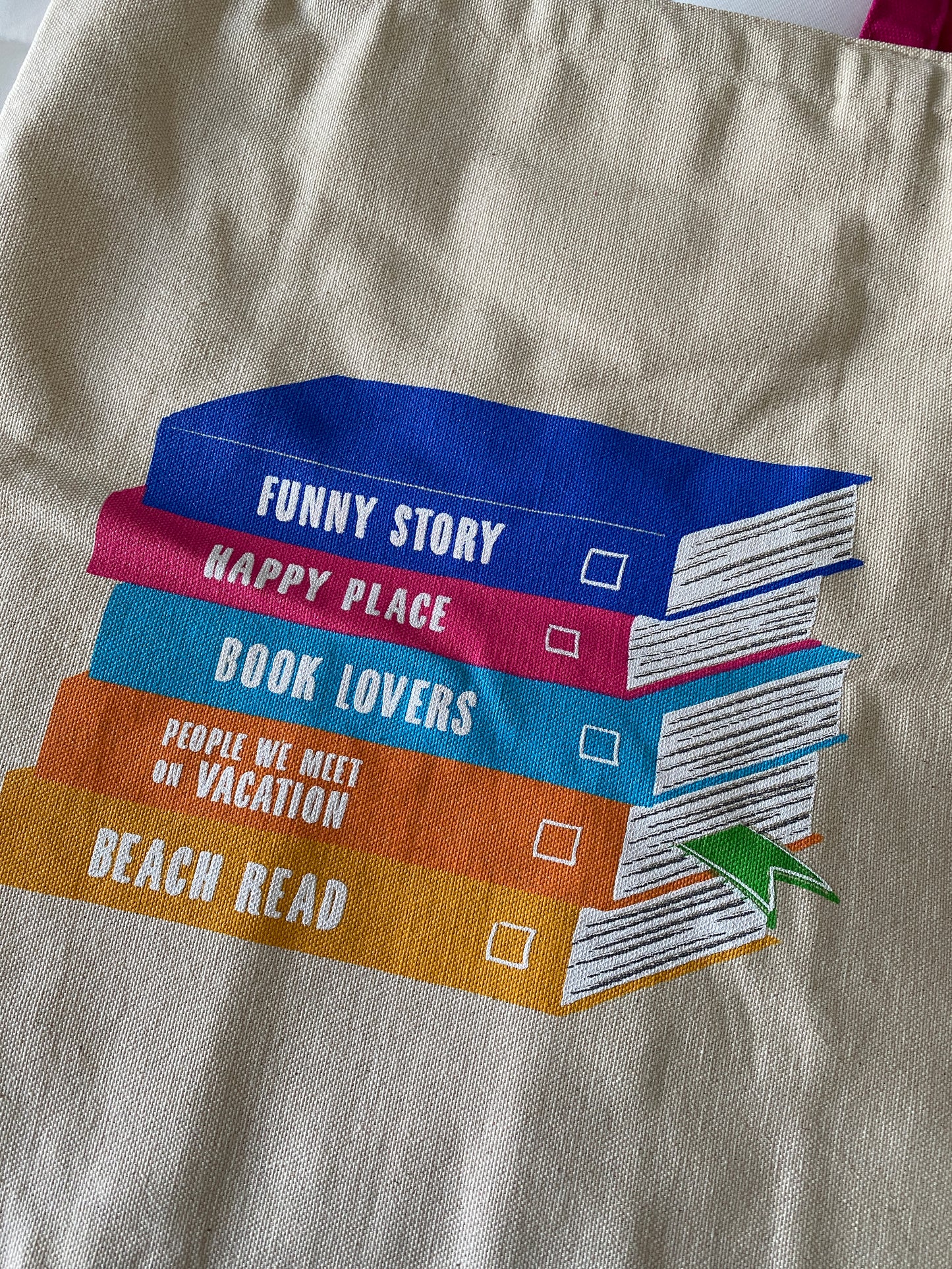 PRE-ORDEN- Happy Place Tote Bag de Emily Henry TARDA DE 2-5 SEMANAS EN LLEGAR