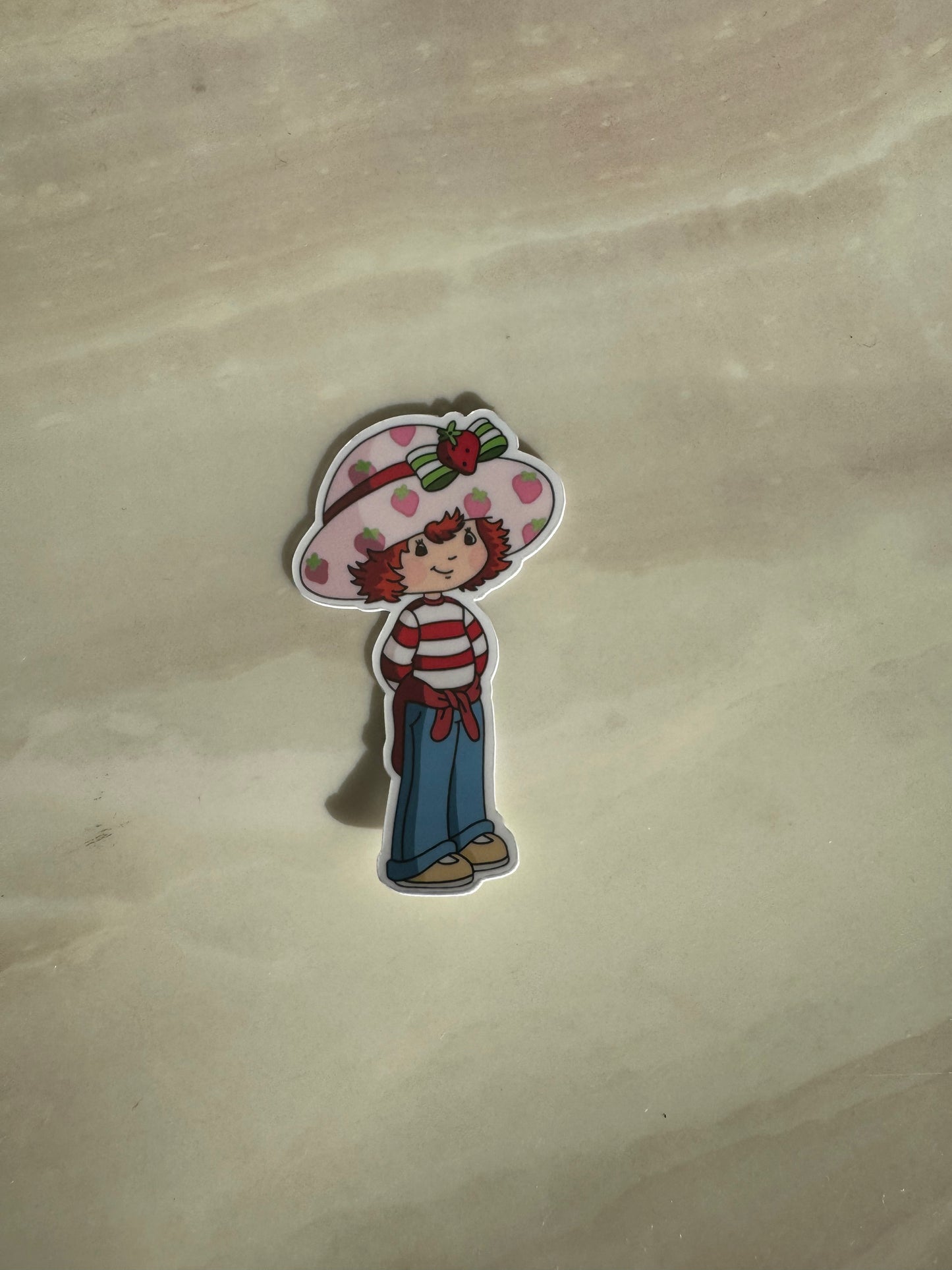 STRAWBERRY S- STICKER WATERPROOF ( A PRUEBA DE AGUA)