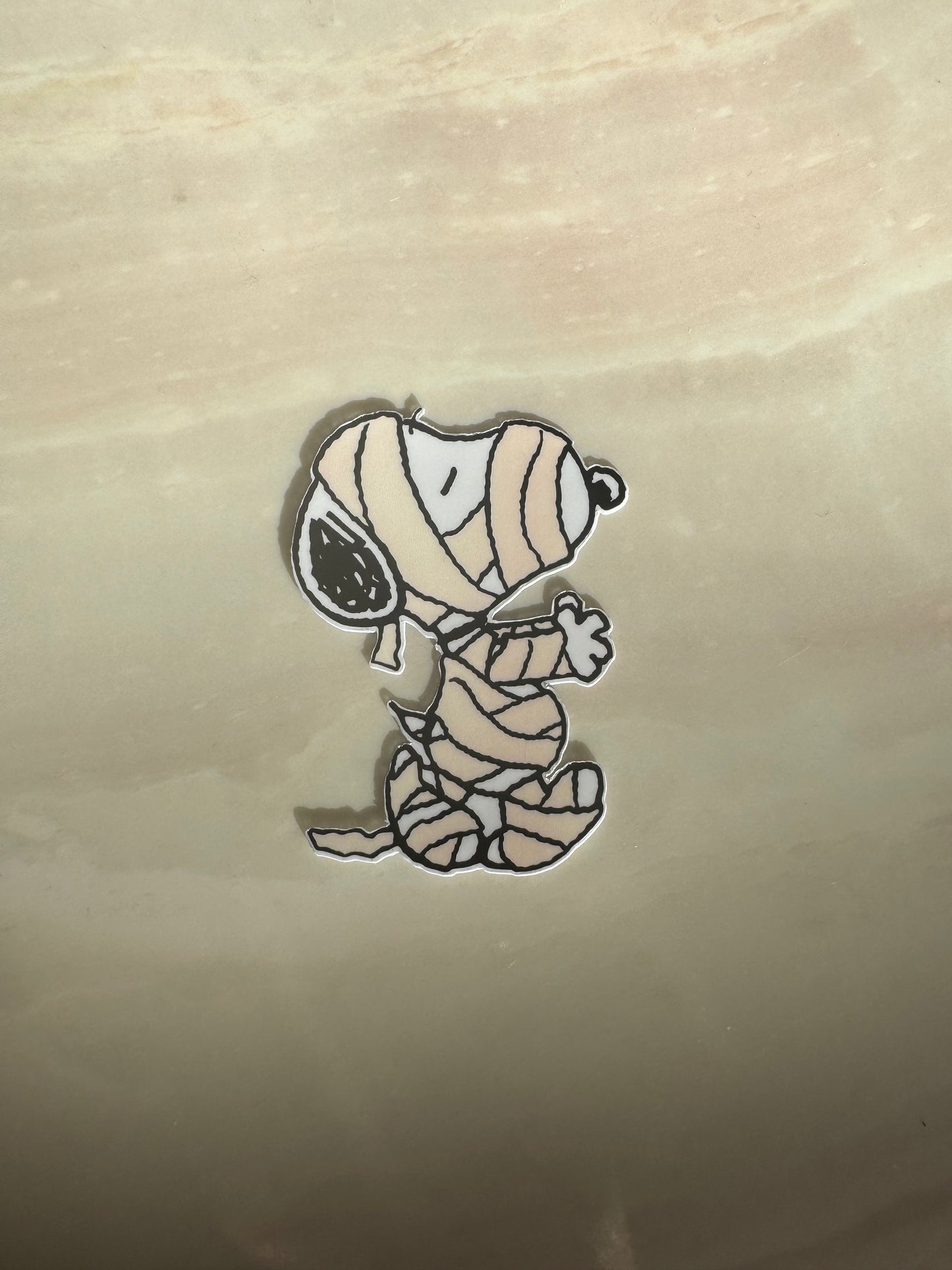 MUMMY PUPPY- STICKER WATERPROOF ( A PRUEBA DE AGUA)