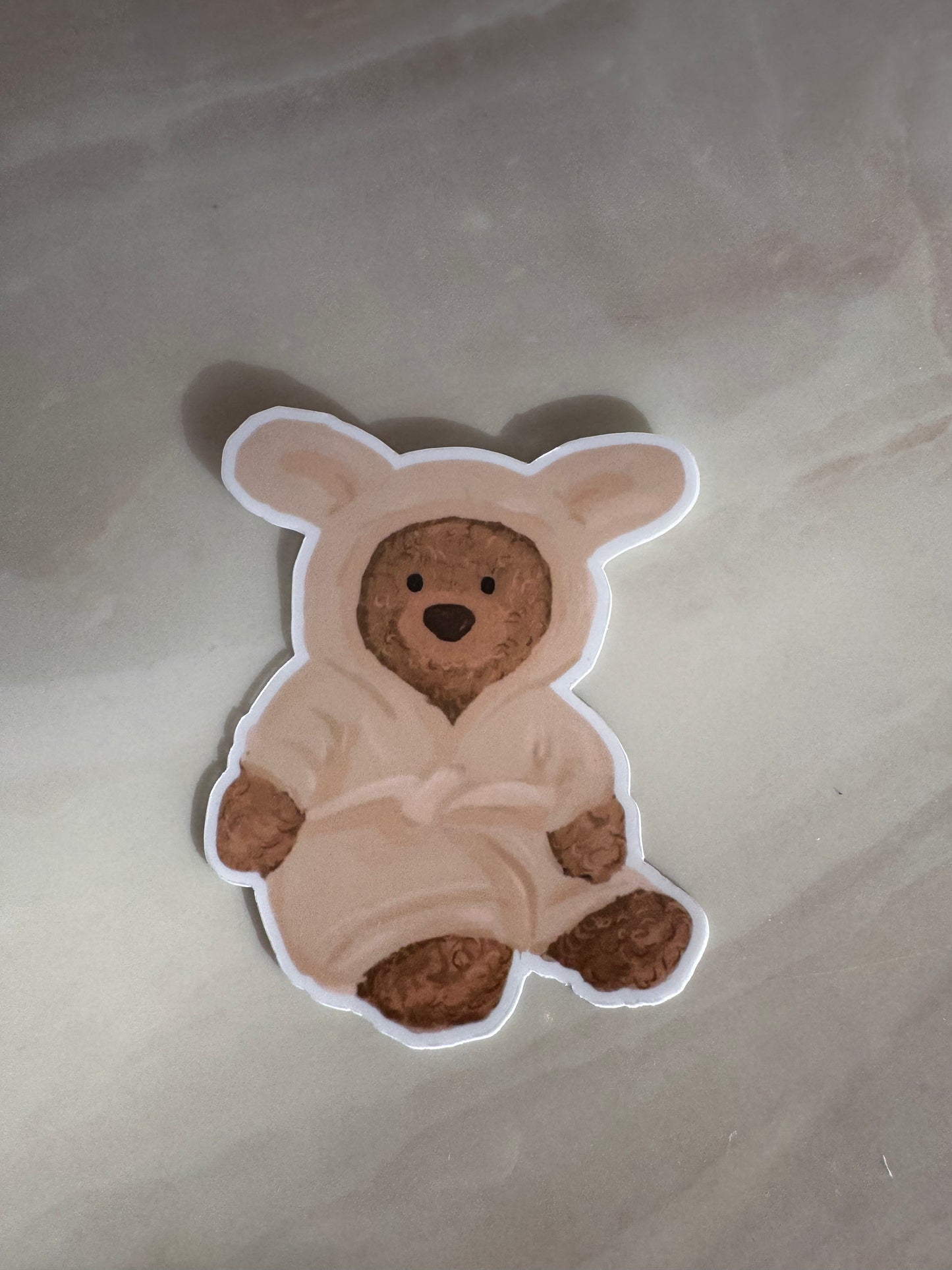 BUNNY BEAR - STICKER WATERPROOF ( A PRUEBA DE AGUA)