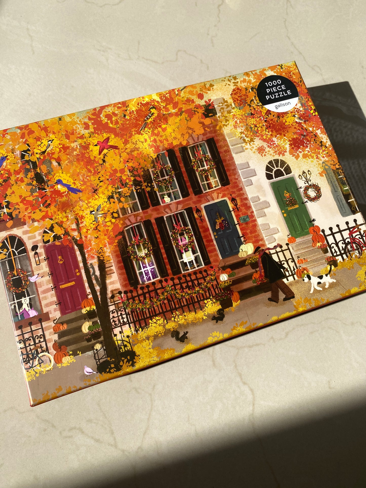 Autumn in the Neighborhood 1000 Piece Puzzle