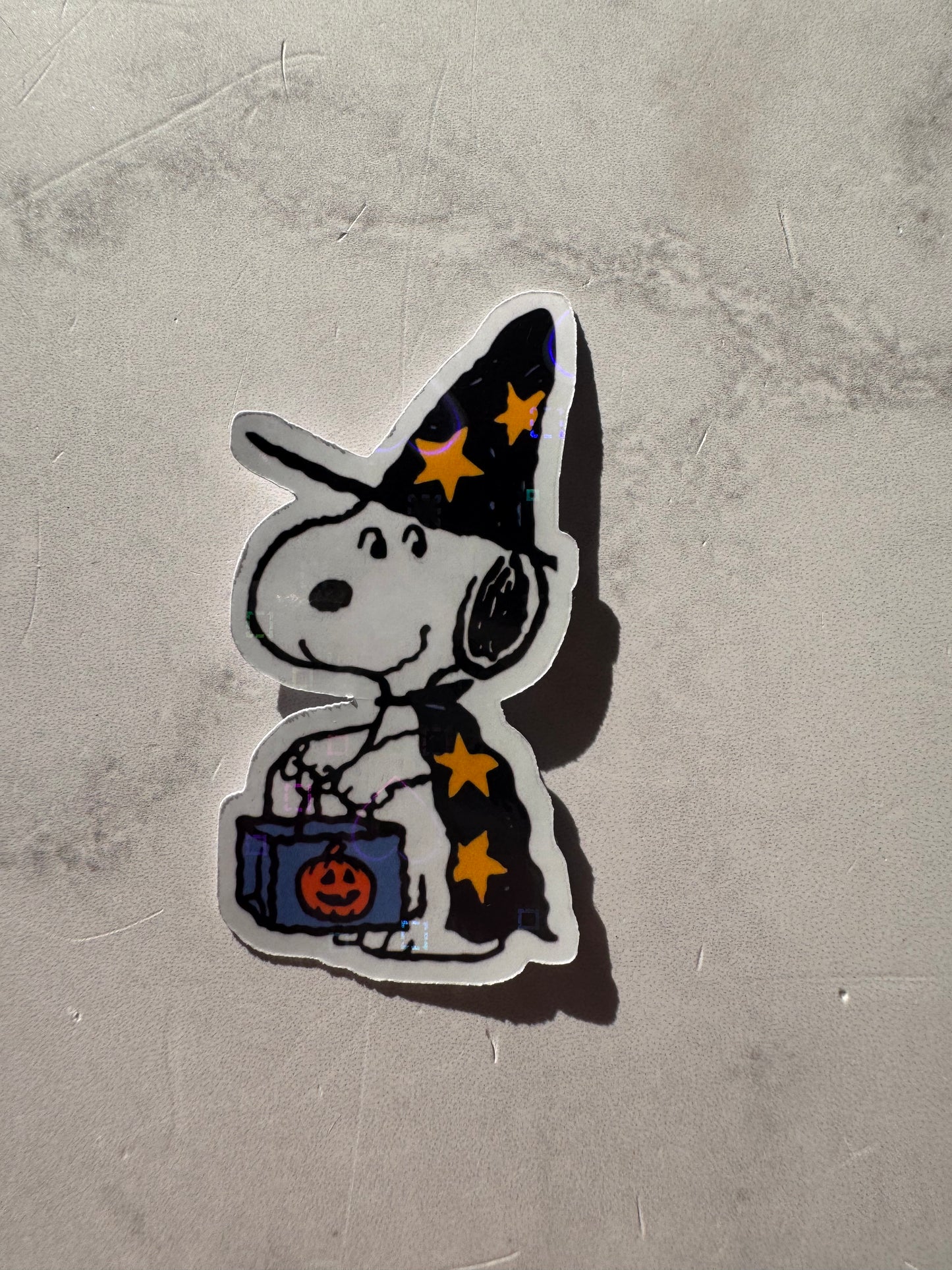 TREAT OR TRICK PUPPY - STICKER HOLOGRÁFICO