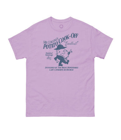 PRE-ORDEN- Jane Austen's Pride and Prejudice - Mr. Collins' Potato Cook-Off Unisex T-Shirt TARDA DE 2-5 SEMANAS EN LLEGAR