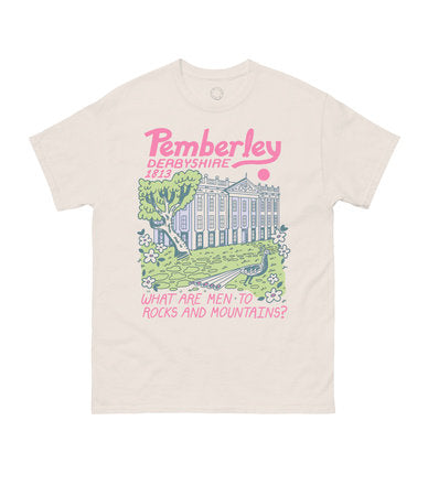 PRE-ORDEN- Jane Austen's Pride and Prejudice - Pemberley Unisex T-Shirt TARDA DE 2-5 SEMANAS EN LLEGAR