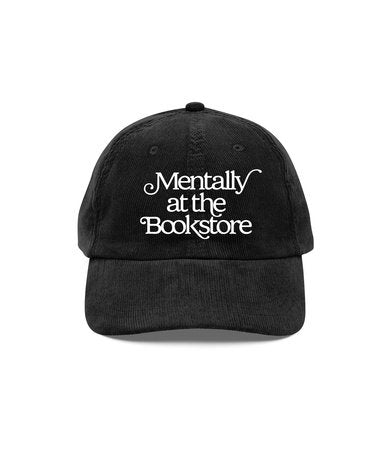 PRE-ORDEN-Mentally at the Bookstore Hat TARDA DE 2-5 SEMANAS EN LLEGAR