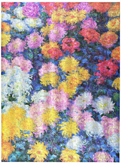 Monet's Chrysanthemums Puzzle 1000 piece