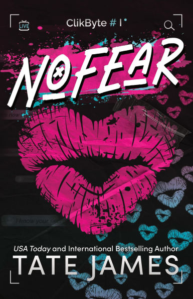PRE-ORDEN- NoFear by Tate James TARDA DE 2-5 SEMANAS EN LLEGAR