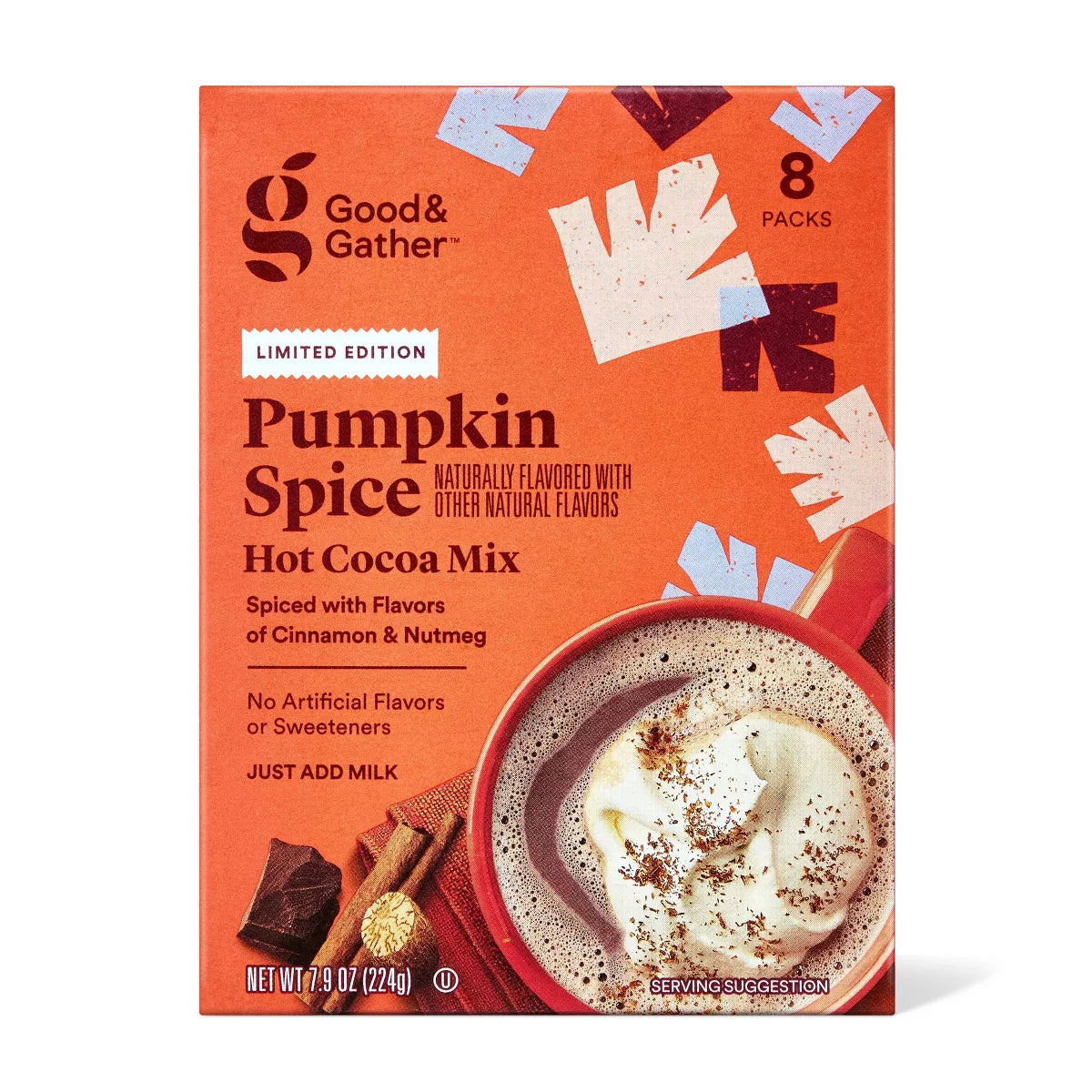 PRE-ORDEN- Pumpkin Spice Hot Cocoa Mix - 8oz TARDA DE 2-4 SEMANAS EN LLEGAR