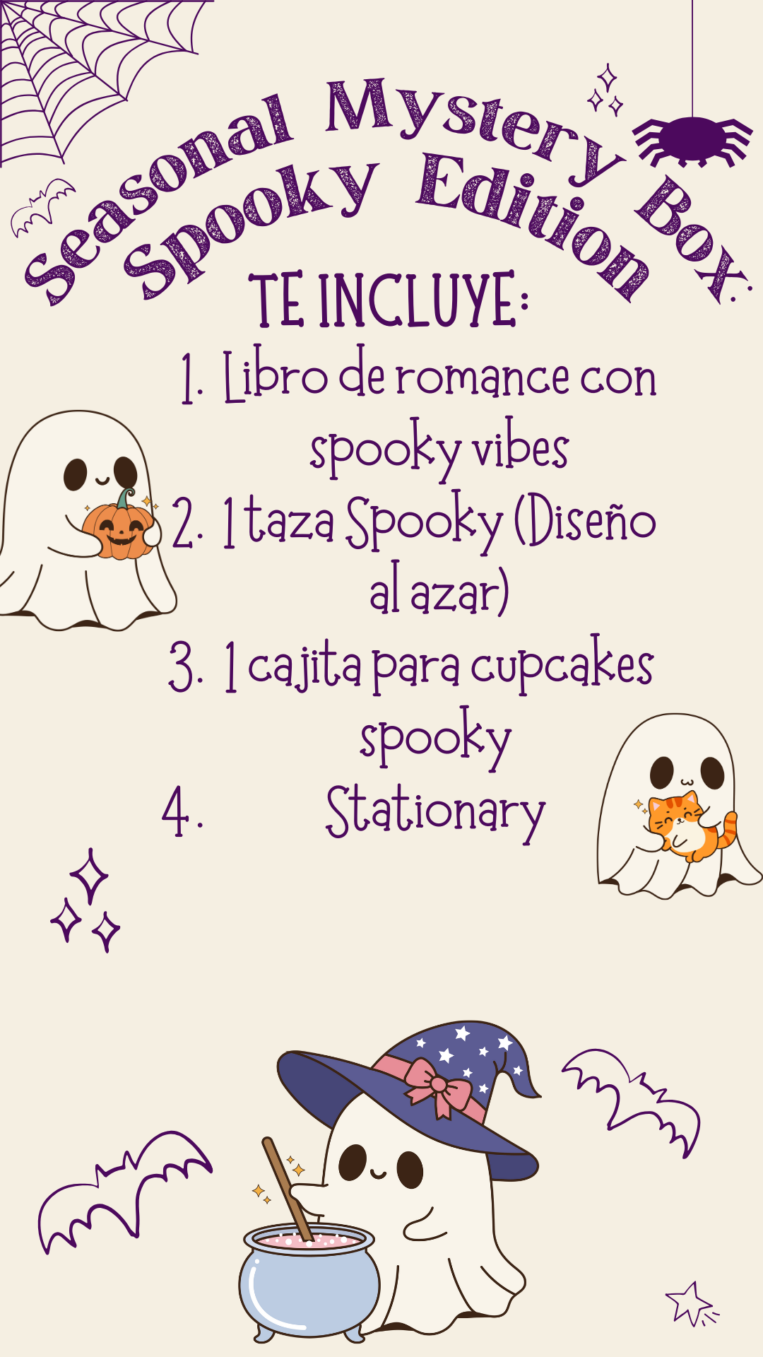 PRE-ORDEN- Seasonal Mystery Box: Spooky Edition