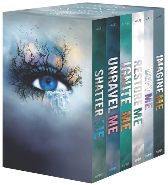PRE-ORDEN- Shatter Me Series 6-Book Box Set: Shatter Me, Unravel Me, Ignite Me, Restore Me, Defy Me, Imagine Me | Tahereh Mafi TARDA DE 2-5 SEMANAS EN LLEGAR