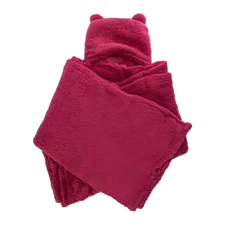 PRE-ORDEN- Sherpa Hooded Throw Blanket 50in x 60in TARDA DE 2-4 SEMANAS EN LLEGAR