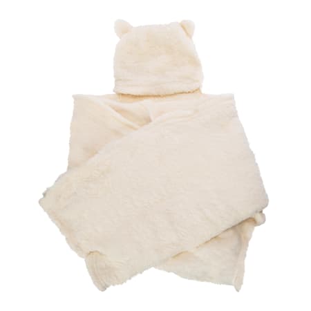 PRE-ORDEN- Sherpa Hooded Throw Blanket 50in x 60in TARDA DE 2-4 SEMANAS EN LLEGAR