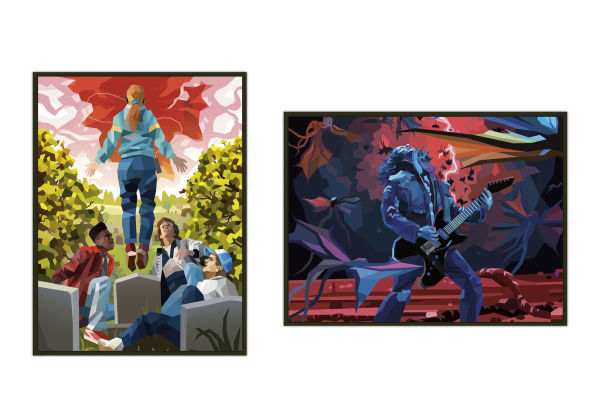 PRE-ORDEN- Stranger Things: The Official Color-with-Stickers Book by Random House Worlds TARDA DE 2-5 SEMANAS EN LLEGAR A PARTIR DEL 30 DE SEPTIEMBRE