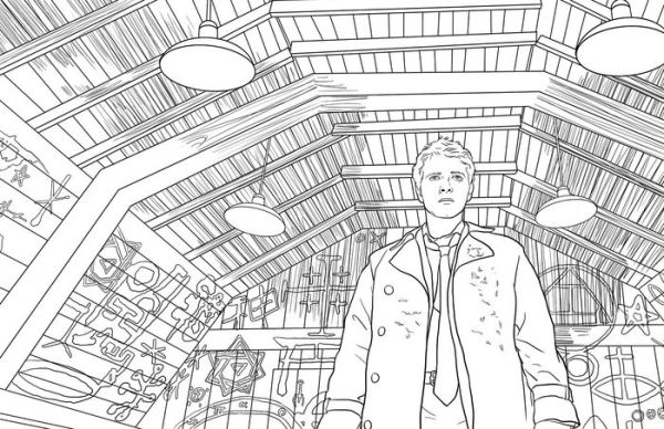 PRE-ORDEN- Supernatural: The Official Coloring Book TARDA DE 2 A 5 SEMANAS EN LLEGAR