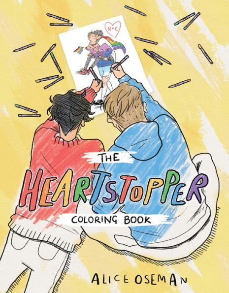 PRE-ORDEN- The Official Heartstopper Coloring Book TARDA DE 2 A 3 SEMANAS EN LLEGAR