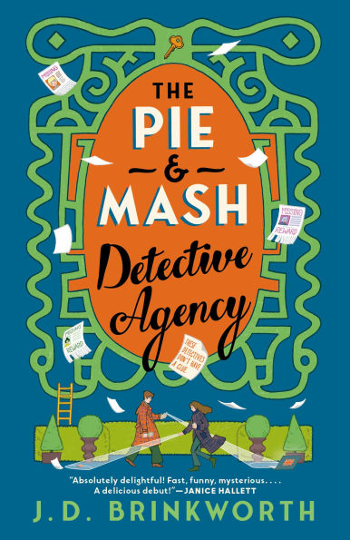 PRE-ORDEN- The Pie & Mash Detective Agency by J. D. Brinkworth TARDA DE 2-5 SEMANAS EN LLEGAR A PARTIR DEL 10 DE MARZO