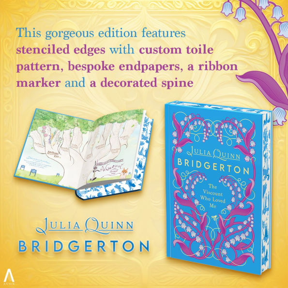 PRE-ORDEN- The Viscount Who Loved Me Deluxe Collector's Edition (Bridgerton Series #2) by Julia Quinn TARDA DE 2-5 SEMANAS EN LLEGAR