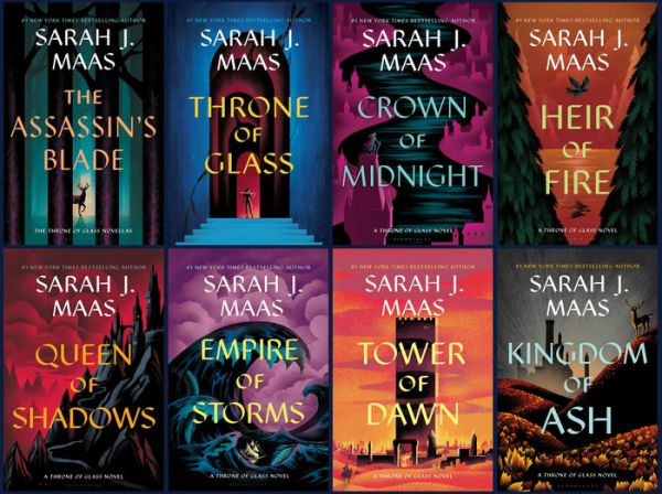 PRE ORDEN/PRE VENTA- Throne of Glass Hardcover Box Set | Sarah J. Maas TARDA DE 2 A 4 SEMANAS EN LLEGAR