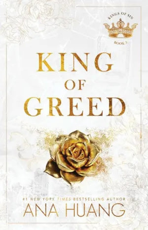 PRE-ORDEN- King of Greed (Kings of Sin #3) | Ana Huang TARDA DE 2-5 SEMANAS EN LLEGAR
