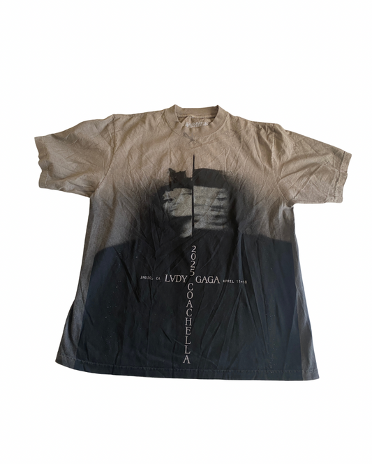 Official Coachella Lady Gaga Merch tshirt