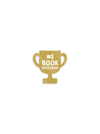 PRE-ORDEN- #1 Book Boyfriend Enamel Pin TARDA DE 2-5 SEMANAS EN LLEGAR A PARTIR DEL 9 DE SEPTIEMBRE