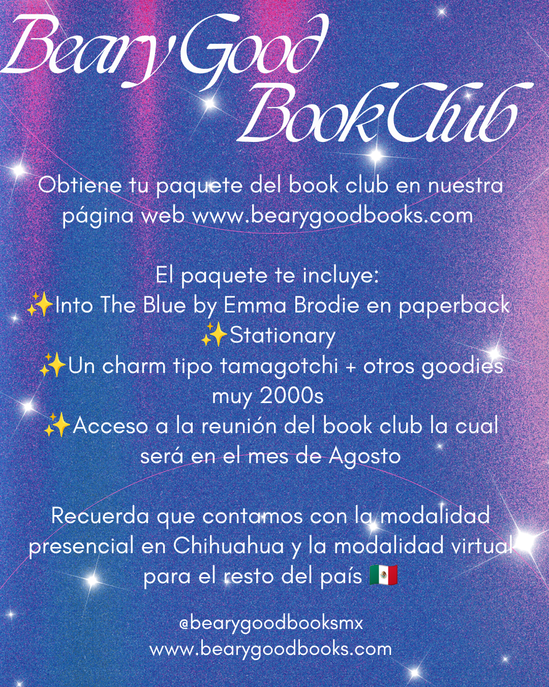 PRE-ORDEN: BEARY GOOD BOOKCLUB: SESSION 11