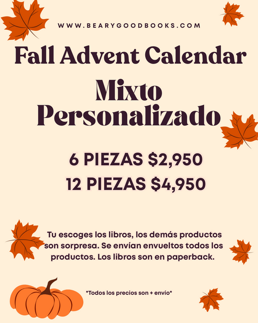 FALL ADVENT CALENDAR MIXTO PERSONALIZADOS