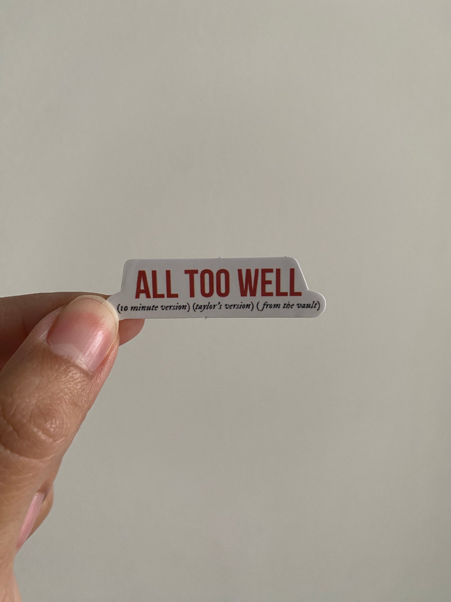 Sticker Taylor Swift