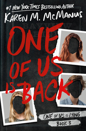 PRE-ORDEN- One of Us Is Back (Series #3) | Karen M. McManus TARDA DE 2-5 SEMANAS EN LLEGAR