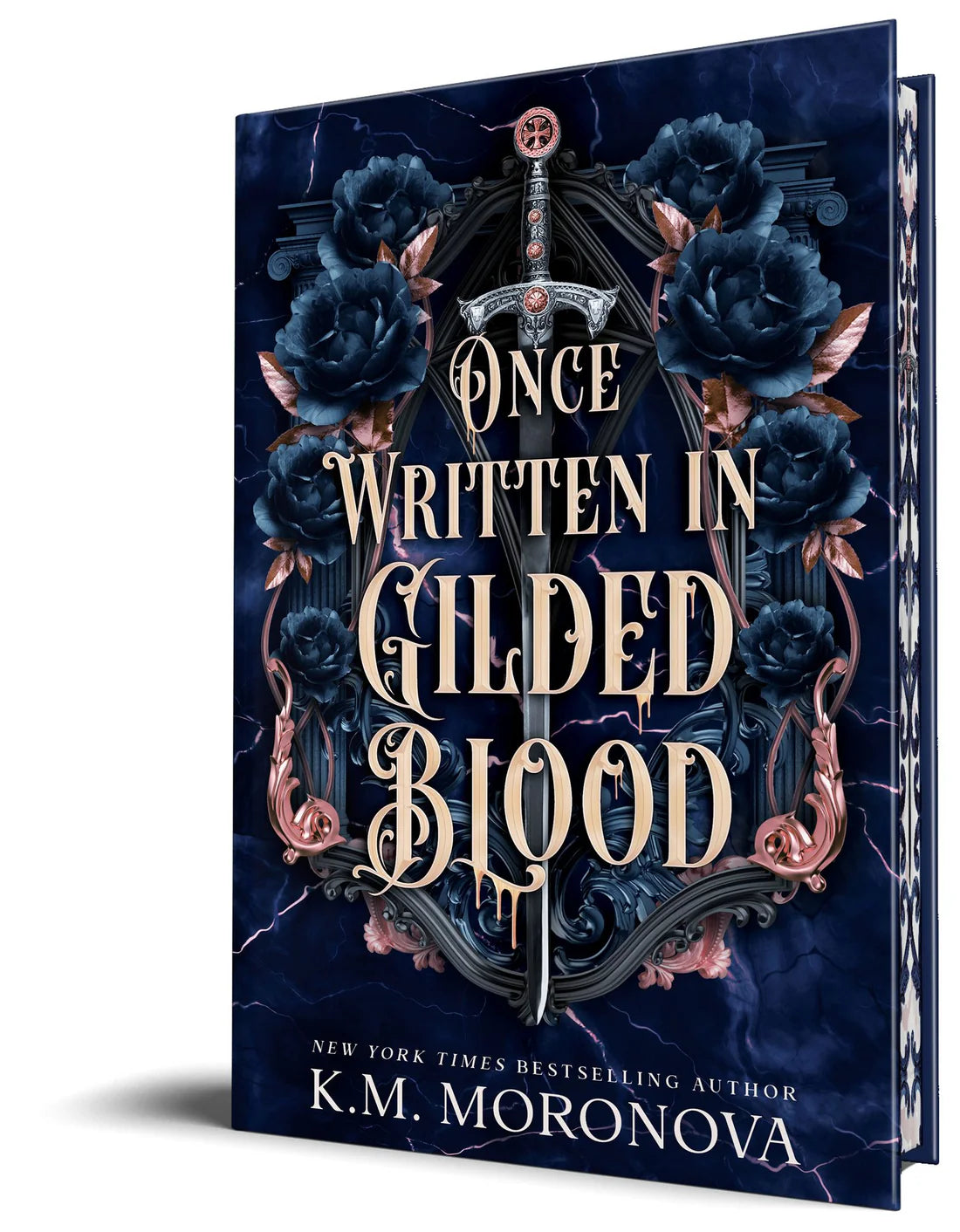 PRE-ORDEN- Once Written in Gilded Blood (Deluxe Edition) By K.M. Moronova TARDA DE 2-5 SEMANAS EN LLEGAR A PARTIR DEL 18 DE AGOSTO