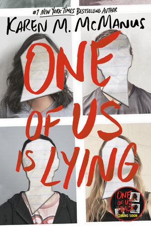 PRE-ORDEN- One of Us Is Lying (Series #1) | Karen M. McManus TARDA DE 2-5 SEMANAS EN LLEGAR