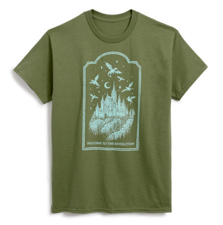 PRE-ORDEN-Welcome to the Revolution Unisex T-Shirt- TARDA DE 2-5 SEMANAS EN LLEGAR