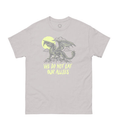 PRE-ORDEN-We Do Not Eat Our Allies Unisex T-Shirt- TARDA DE 2-5 SEMANAS EN LLEGAR
