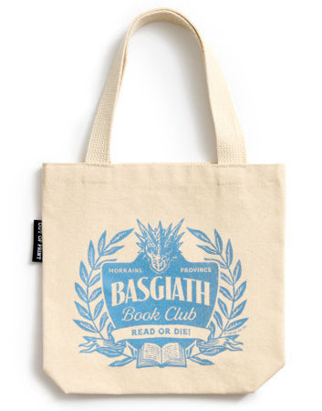 PRE-ORDEN-Basgiath Book Club Mini Tote Bag - TARDA DE 2-5 SEMANAS EN LLEGAR