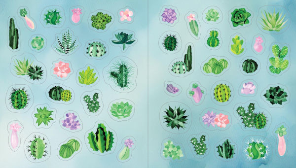 PRE-ORDEN- A Plant Lover's Sticker Book by Workman Publishing, Desiree Perez (Illustrator) TARDA DE 2-5 SEMANAS EN LLEGAR