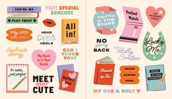 PRE-ORDEN- A Romance Reader's Sticker Book by Workman Publishing, Shelby Warwood (Illustrator) TARDA DE 2-5 SEMANAS EN LLEGAR A PARTIR DEL 5 DE MAYO