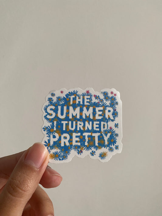 Sticker The Summer I Turned Pretty