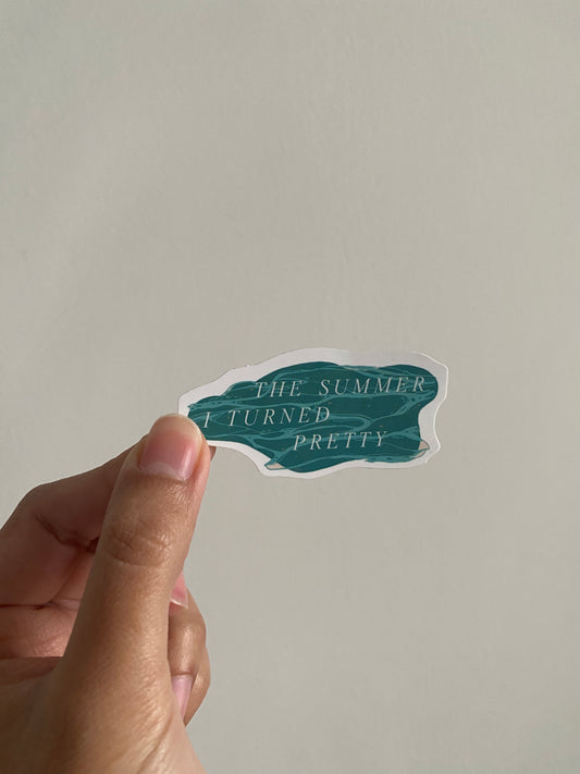 Sticker The Summer I Turned Pretty